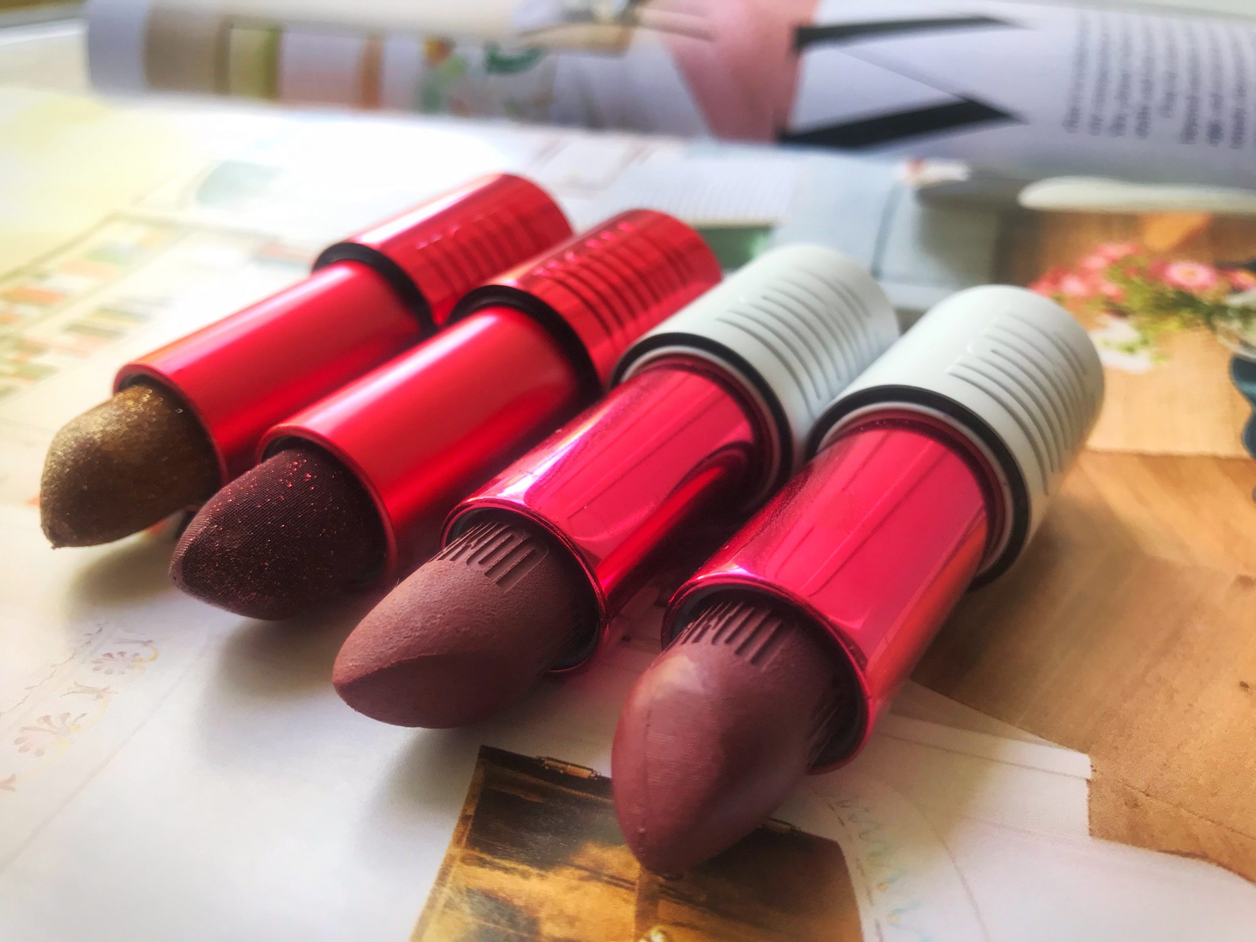 Uoma lipsticks review